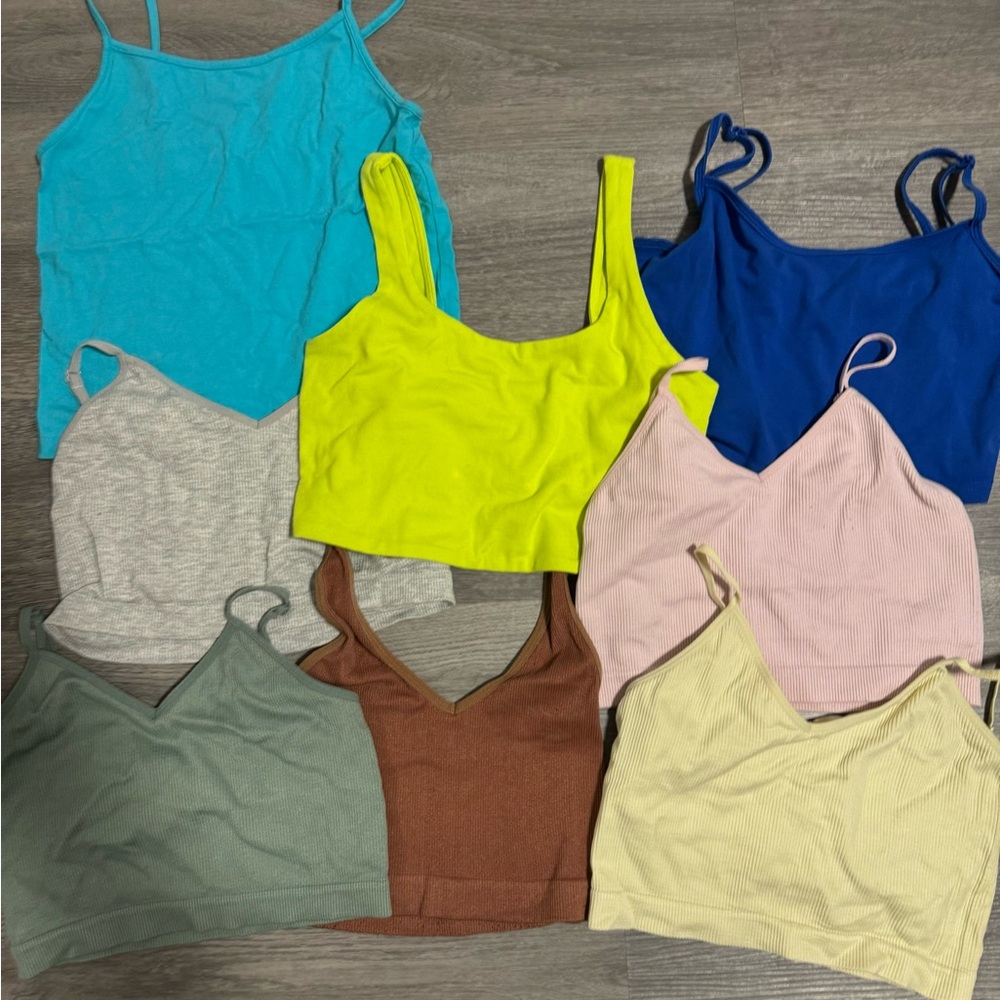 8pack tank top bundle sizes xs-s